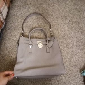 Gray Michael Kors bag